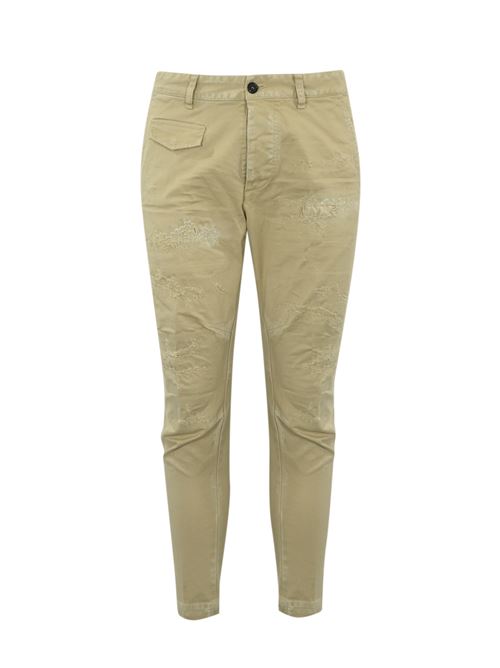 Pantaloni chino con strappi DSQUARED2 | S74KB0951 S39021111